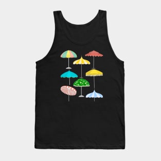 Beach umbrellas Tank Top